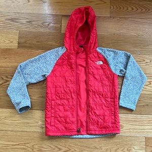 The North Face Quilted Sweater Fleece Jacket - Size M (10/12)